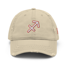 Load image into Gallery viewer, &#39;Sagittarius Sign&#39; Distressed Hat
