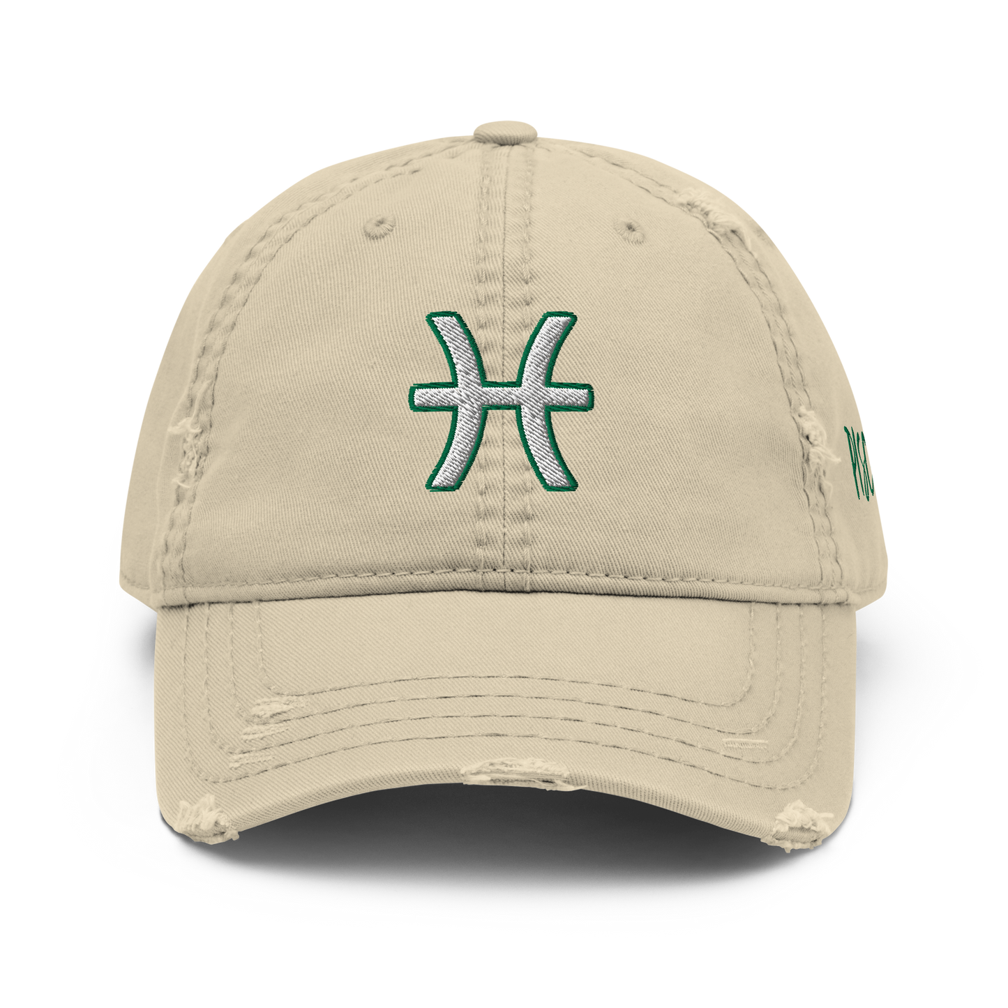 'Pisces Sign' Distressed Hat