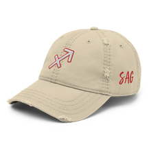 Load image into Gallery viewer, &#39;Sagittarius Sign&#39; Distressed Hat
