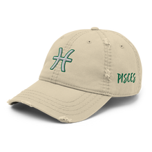 Load image into Gallery viewer, &#39;Pisces Sign&#39; Distressed Hat
