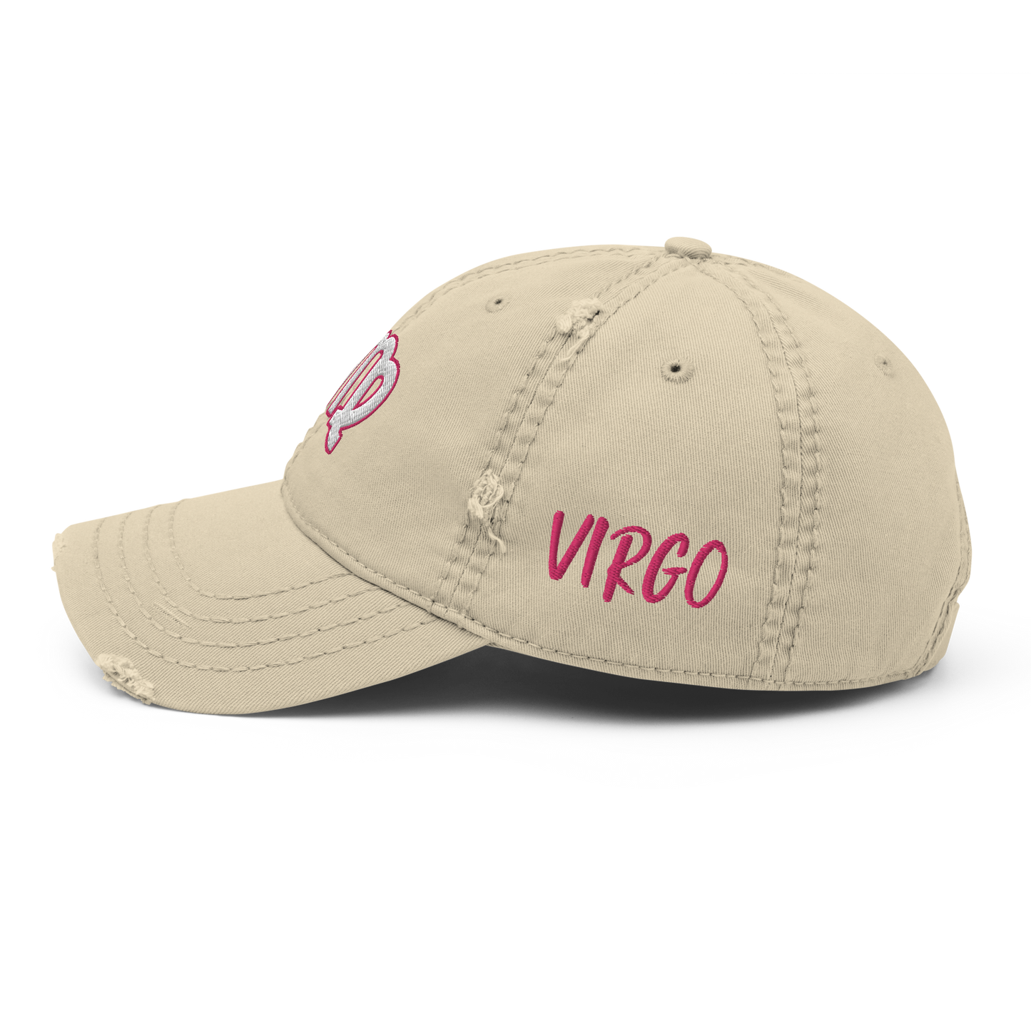 'Virgo Sign' Distressed Hat