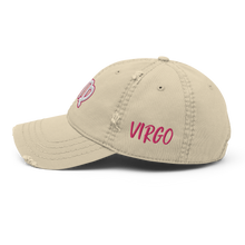 Load image into Gallery viewer, &#39;Virgo Sign&#39; Distressed Hat
