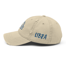 Load image into Gallery viewer, &#39;Libra Sign&#39; Distressed Dad Hat
