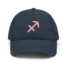 Load image into Gallery viewer, &#39;Sagittarius Sign&#39; Distressed Hat
