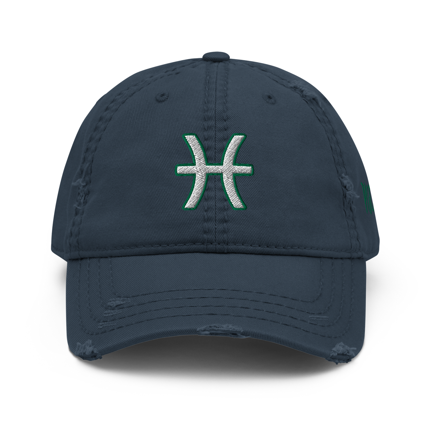 'Pisces Sign' Distressed Hat