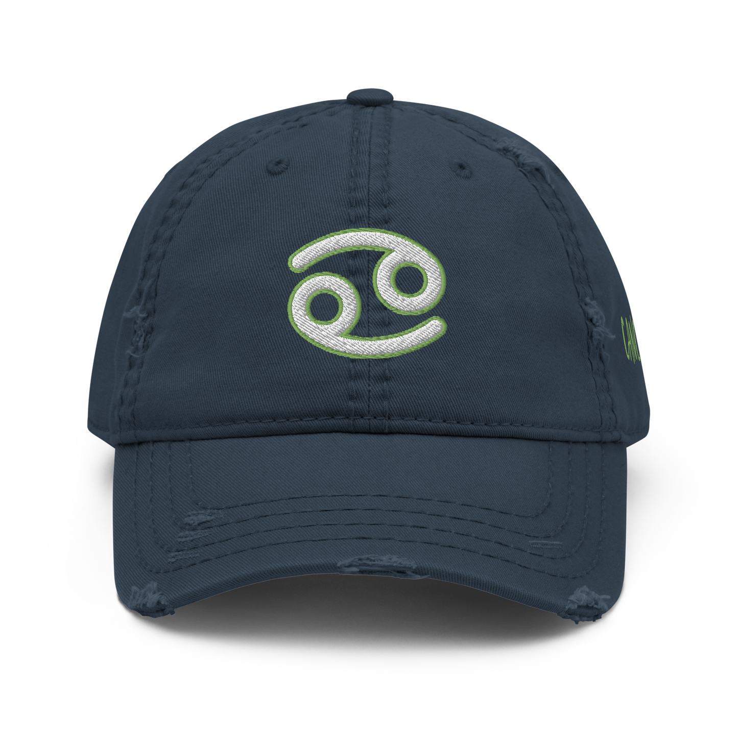 'Cancer Sign' Distressed Hat