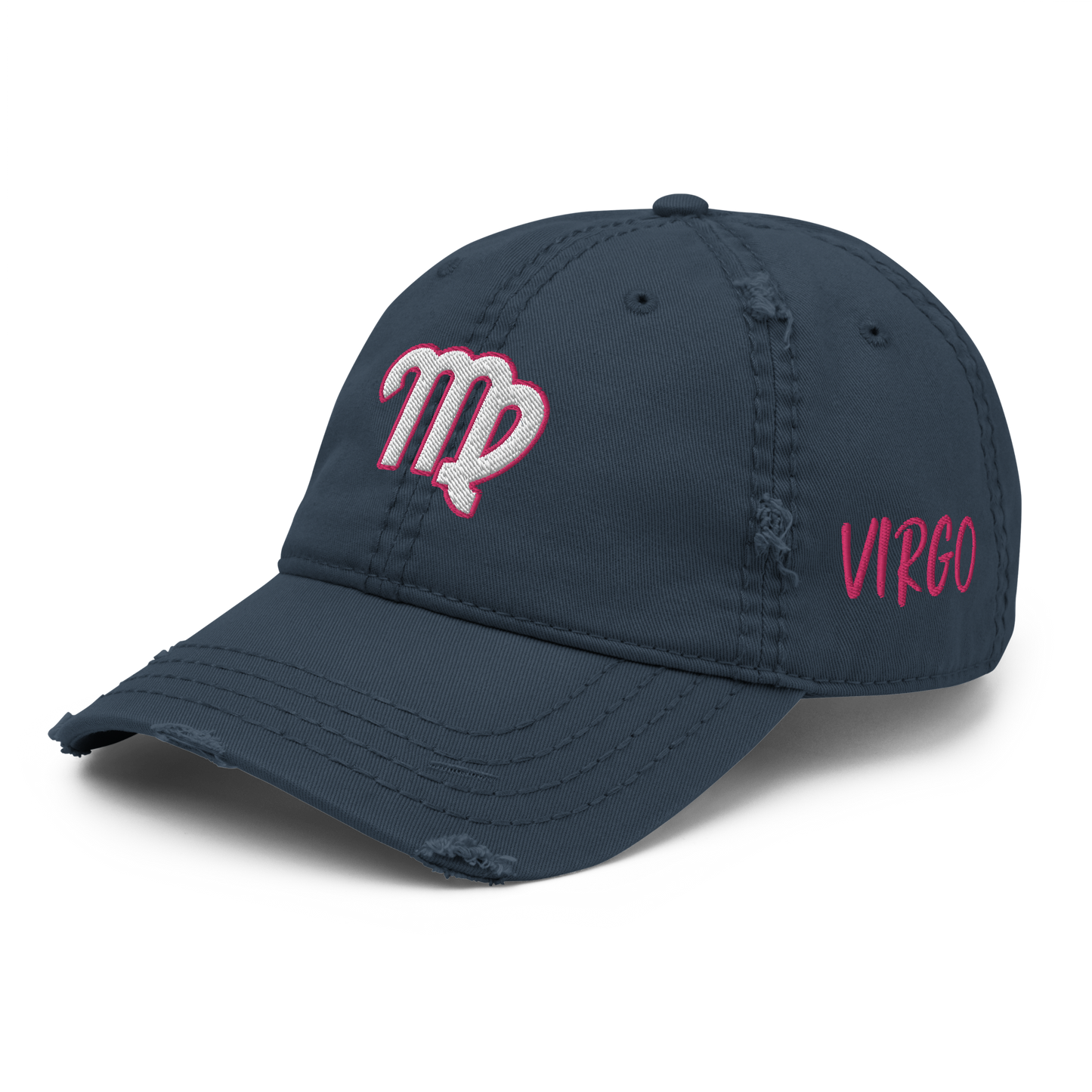 'Virgo Sign' Distressed Hat