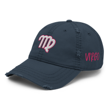 Load image into Gallery viewer, &#39;Virgo Sign&#39; Distressed Hat
