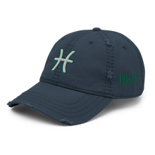 Load image into Gallery viewer, &#39;Pisces Sign&#39; Distressed Hat
