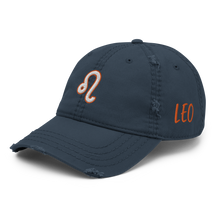 Load image into Gallery viewer, &#39;Leo Sign&#39; Distressed Hat
