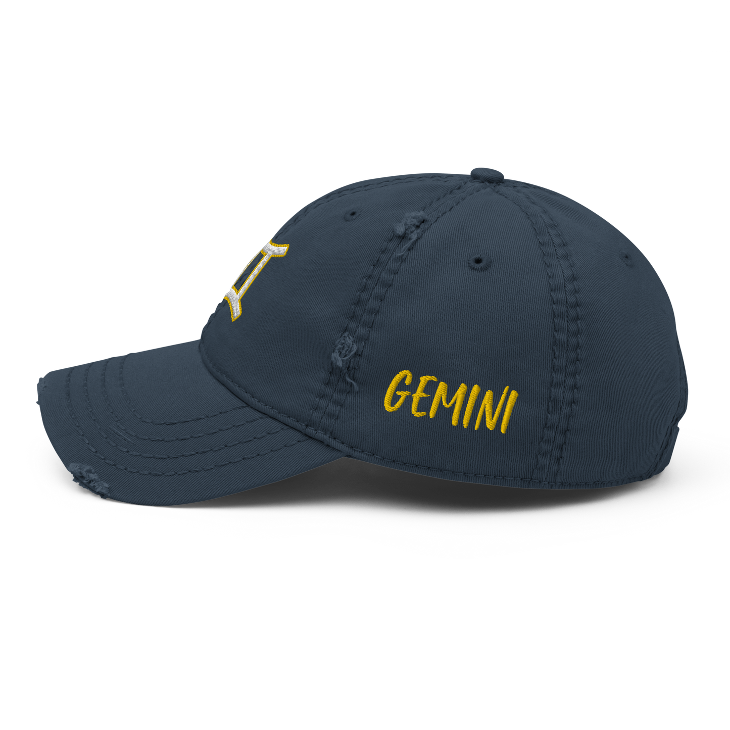 'Gemini Sign' Distressed Hat