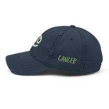 Load image into Gallery viewer, &#39;Cancer Sign&#39; Distressed Hat
