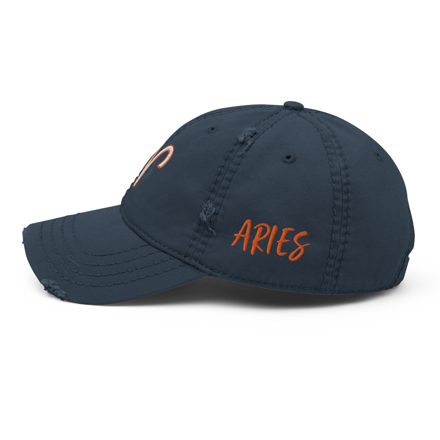 'Aries Sign' Distressed Hat